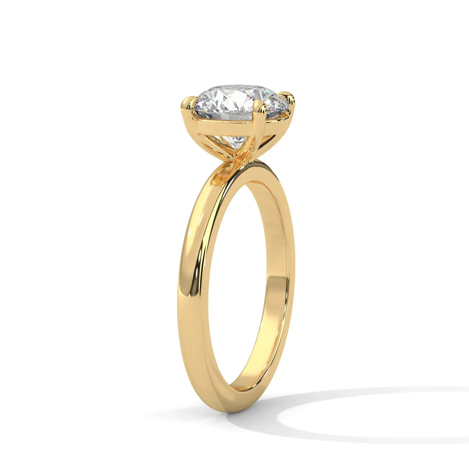 Preset Classic Solitaire Lab Grown Diamond Engagement Ring