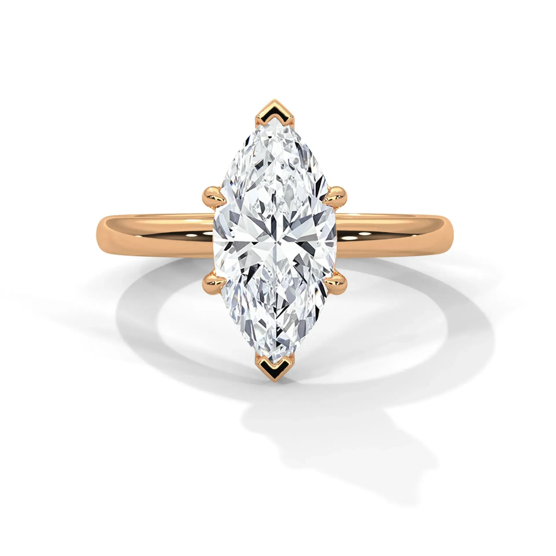 Preset Classic Solitaire Lab Grown Diamond Engagement Ring