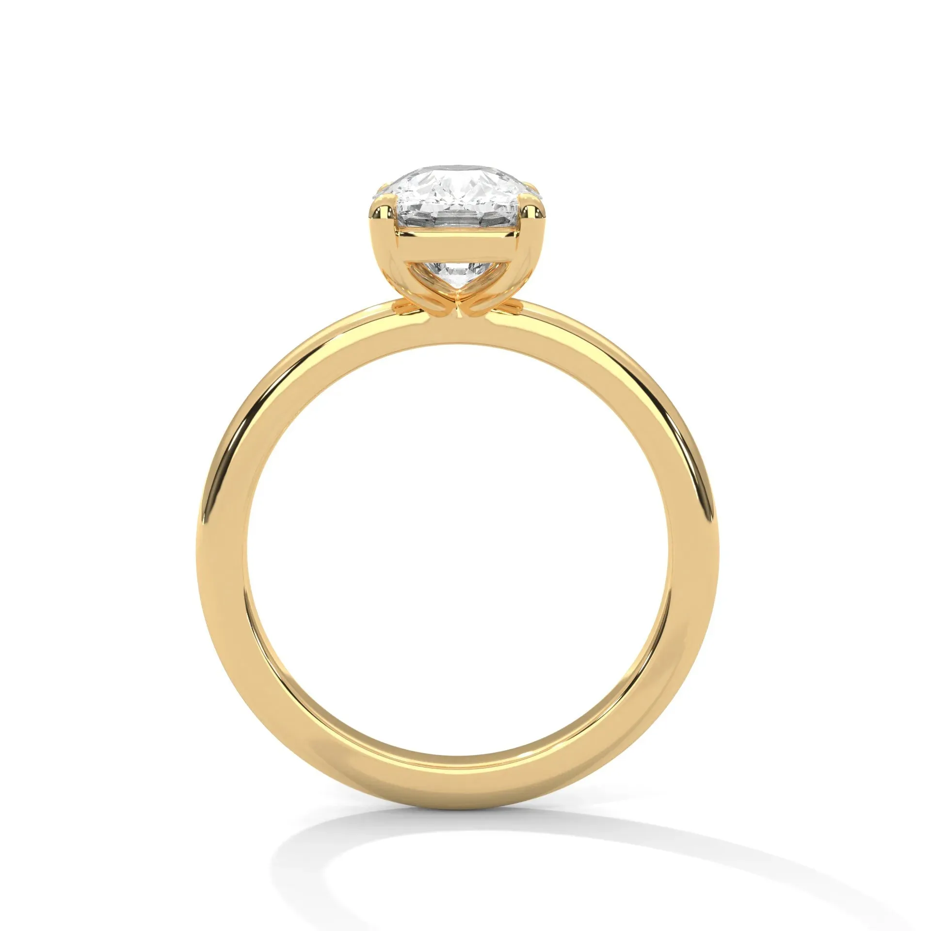 Preset Classic Solitaire Lab Grown Diamond Engagement Ring