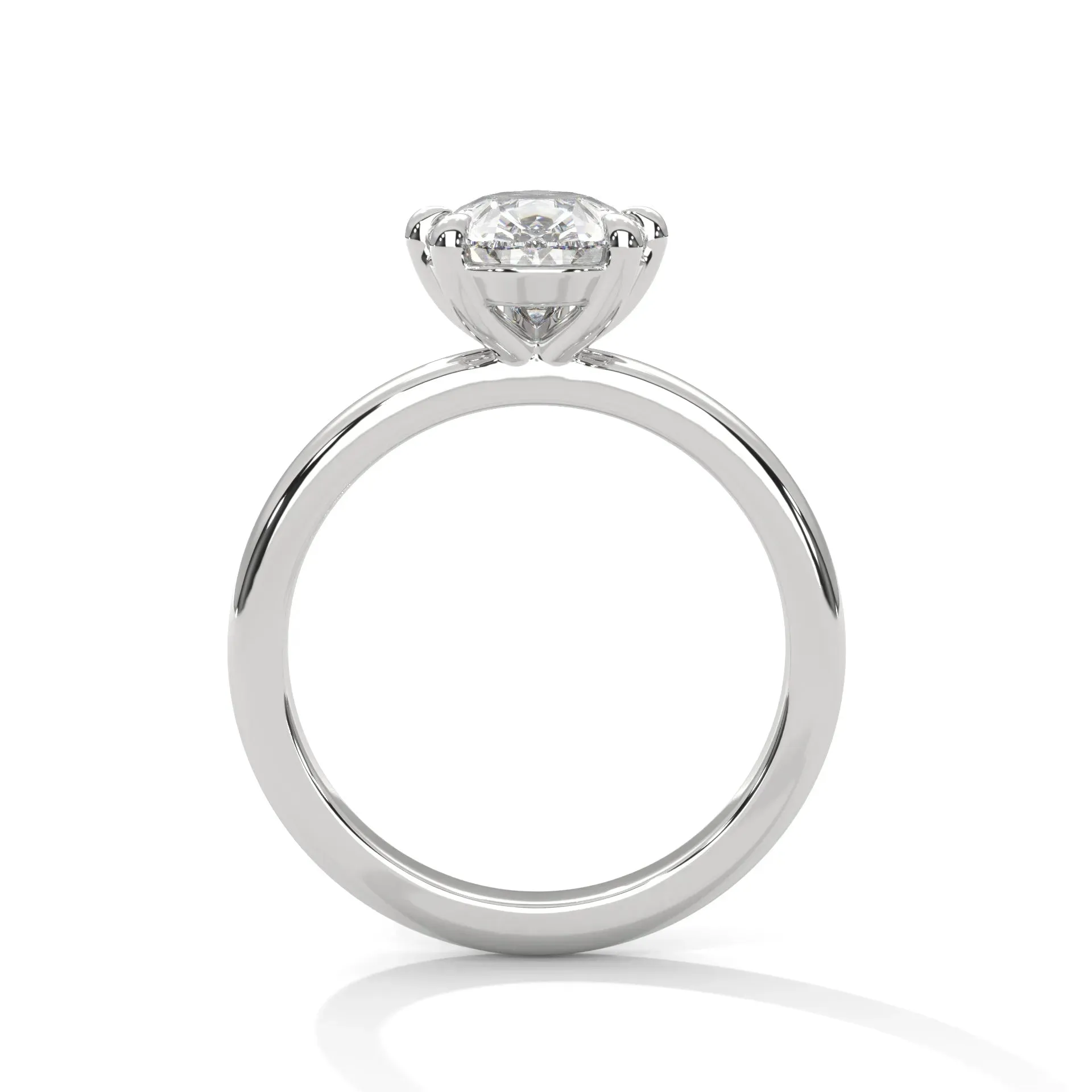 Preset Classic Solitaire Lab Grown Diamond Engagement Ring