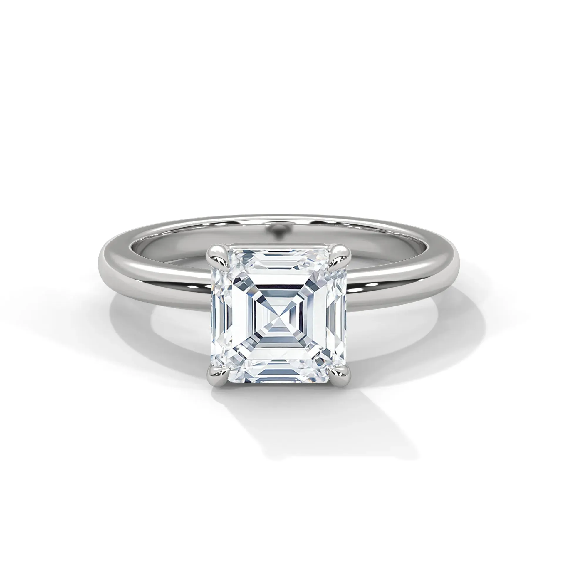 Preset Classic Solitaire Lab Grown Diamond Engagement Ring