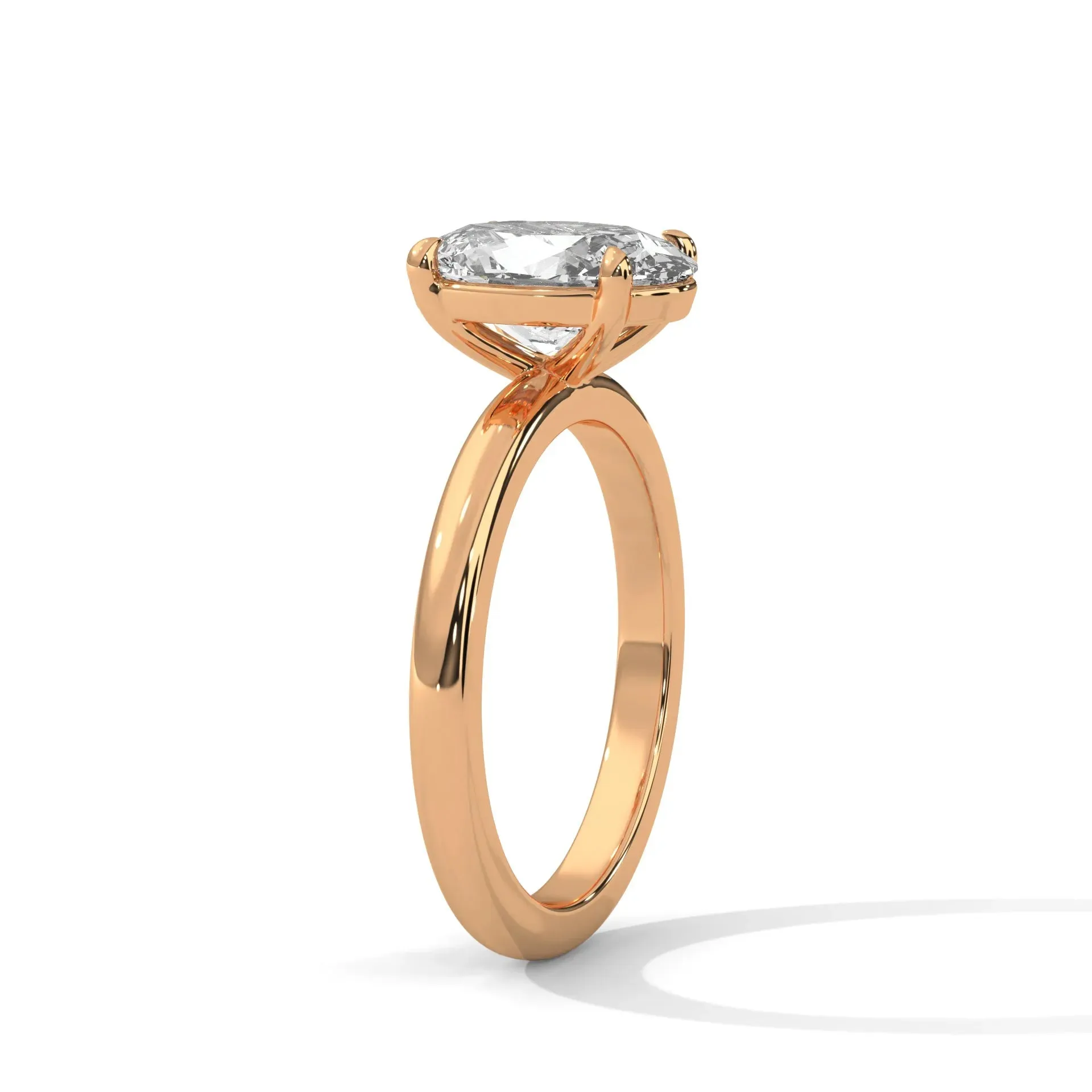 Preset Classic Solitaire Lab Grown Diamond Engagement Ring