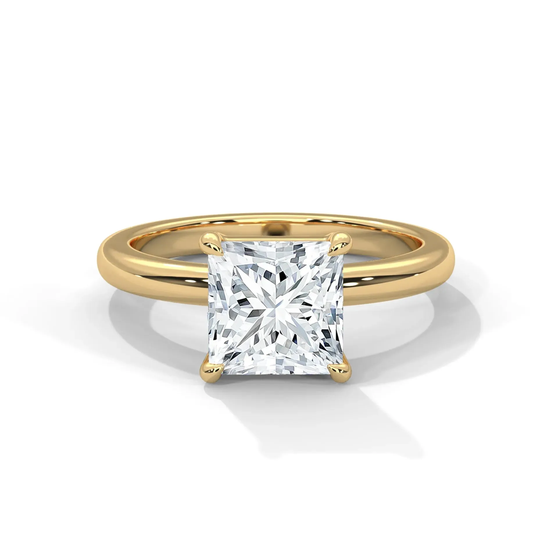 Preset Classic Solitaire Lab Grown Diamond Engagement Ring