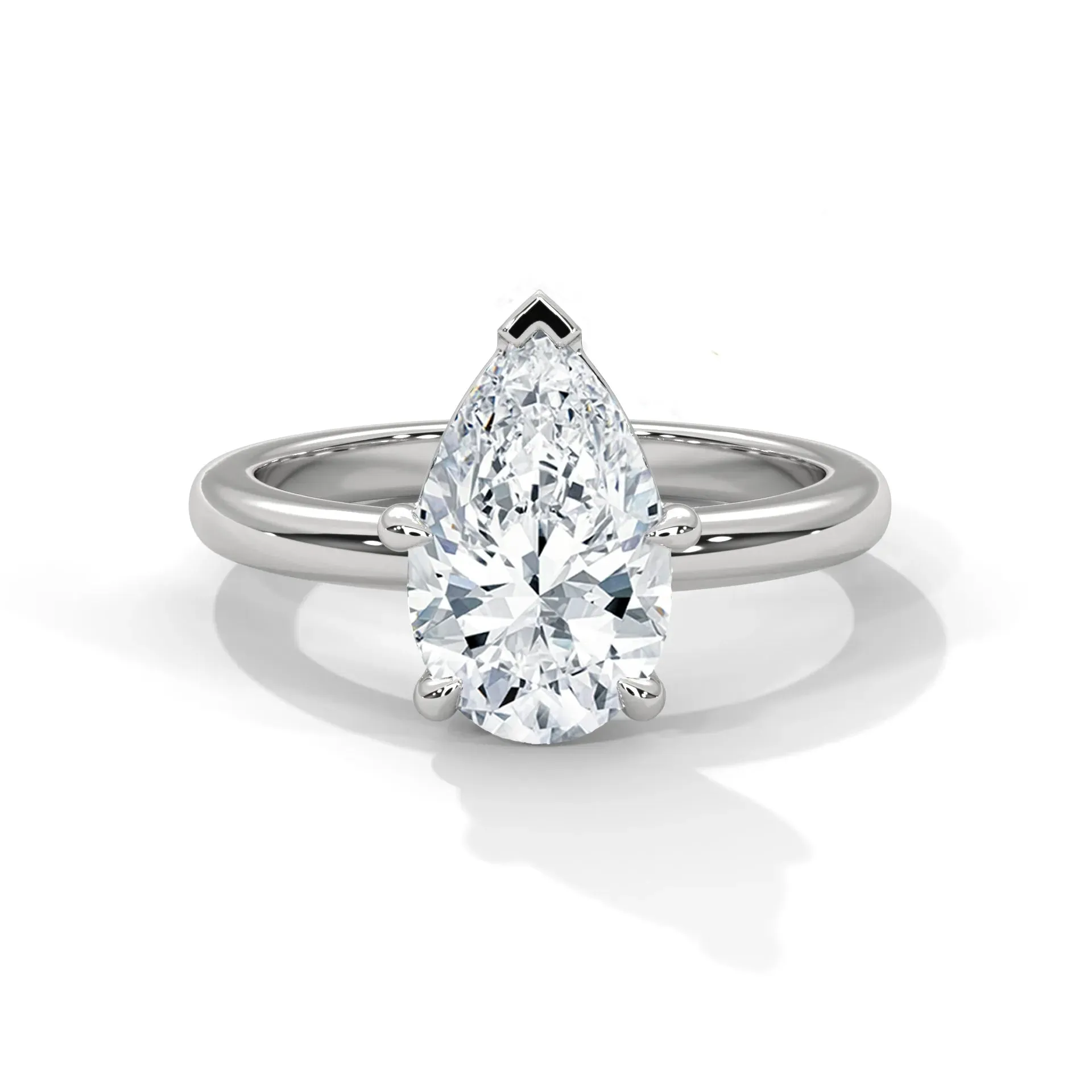 Preset Classic Solitaire Lab Grown Diamond Engagement Ring