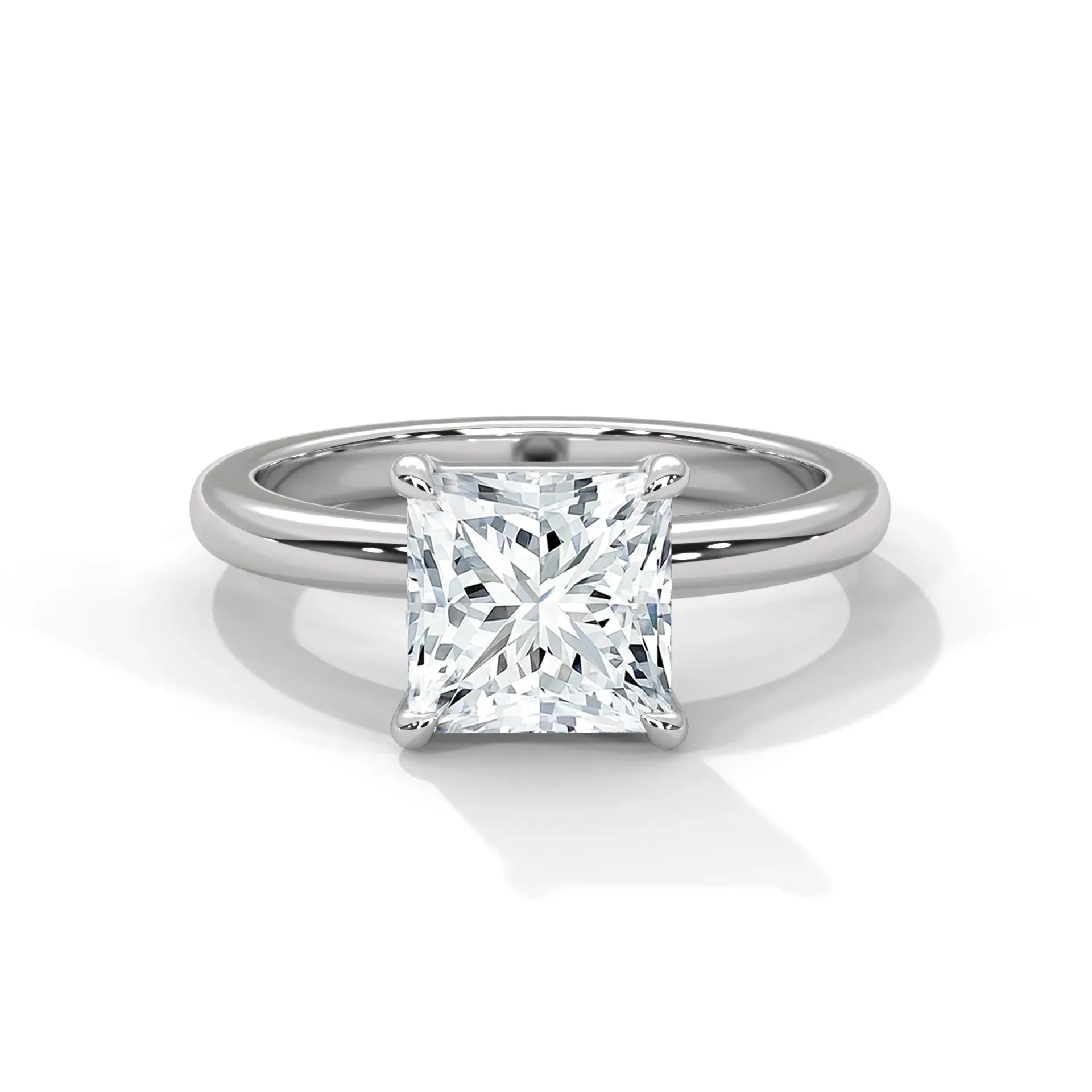 Preset Classic Solitaire Lab Grown Diamond Engagement Ring