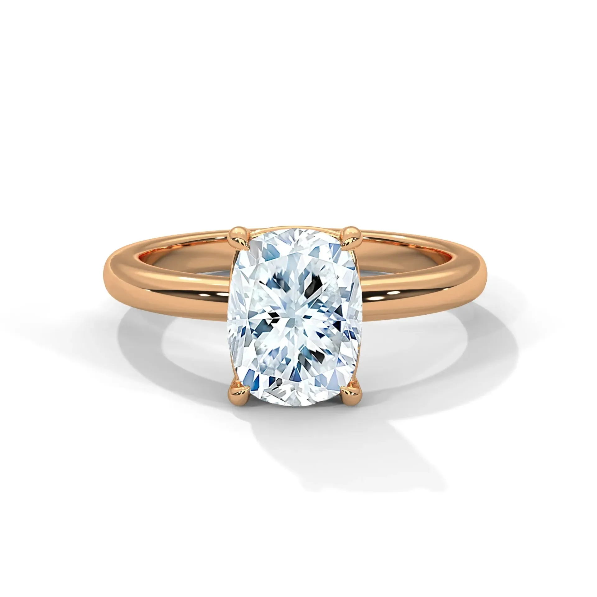 Preset Classic Solitaire Lab Grown Diamond Engagement Ring