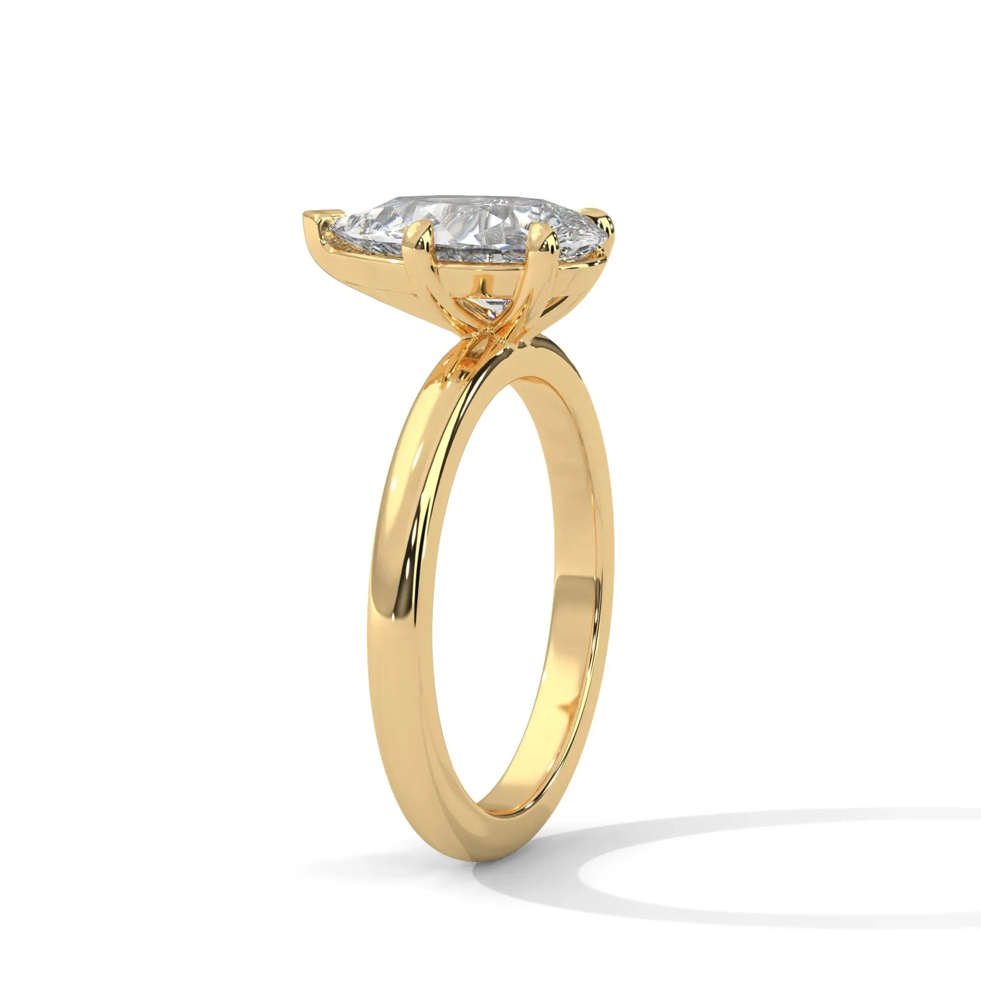 Preset Classic Solitaire Lab Grown Diamond Engagement Ring