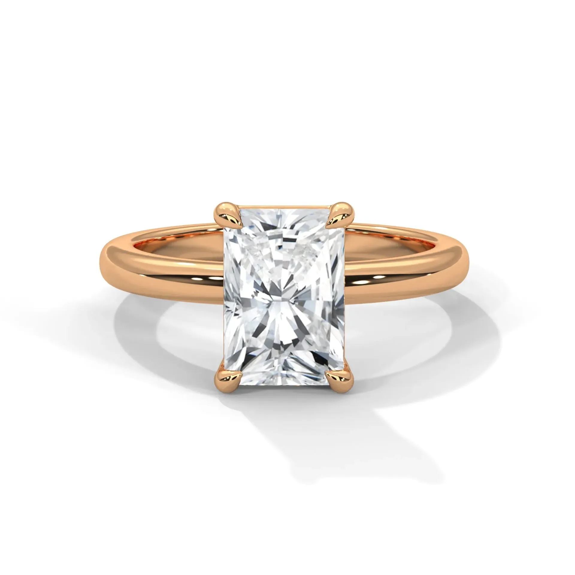 Preset Classic Solitaire Lab Grown Diamond Engagement Ring