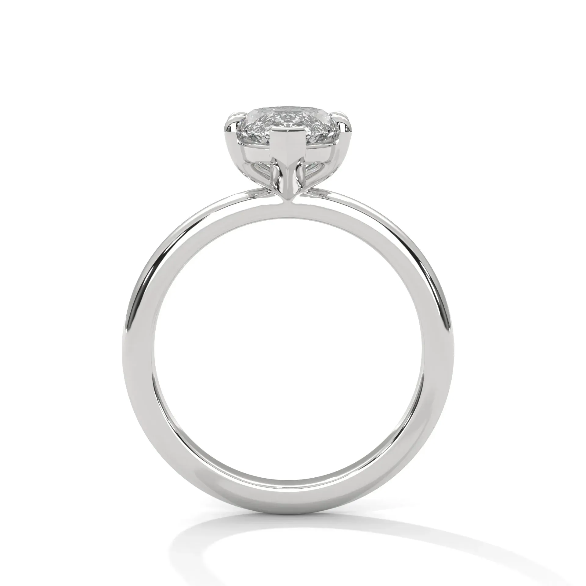 Preset Classic Solitaire Lab Grown Diamond Engagement Ring