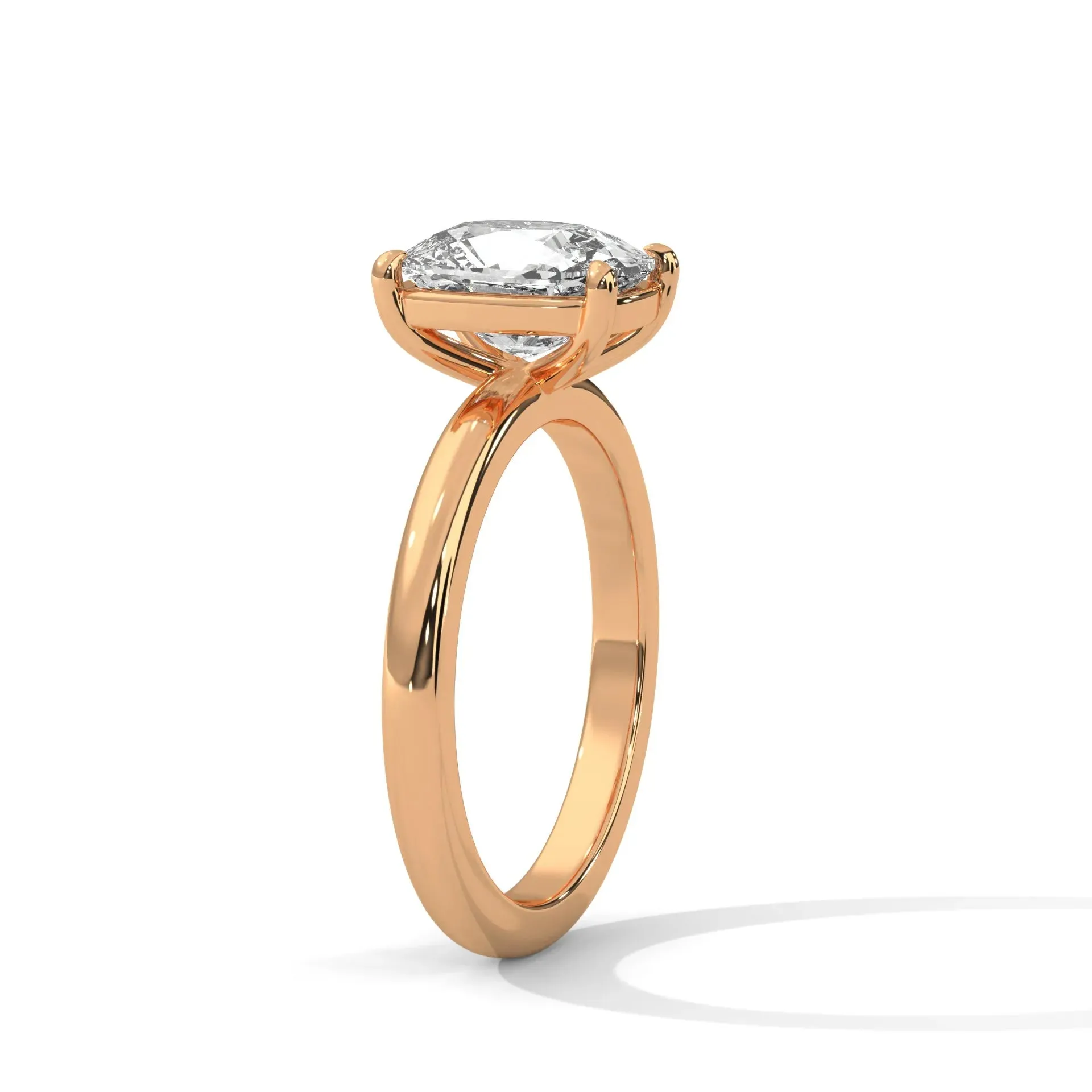 Preset Classic Solitaire Lab Grown Diamond Engagement Ring