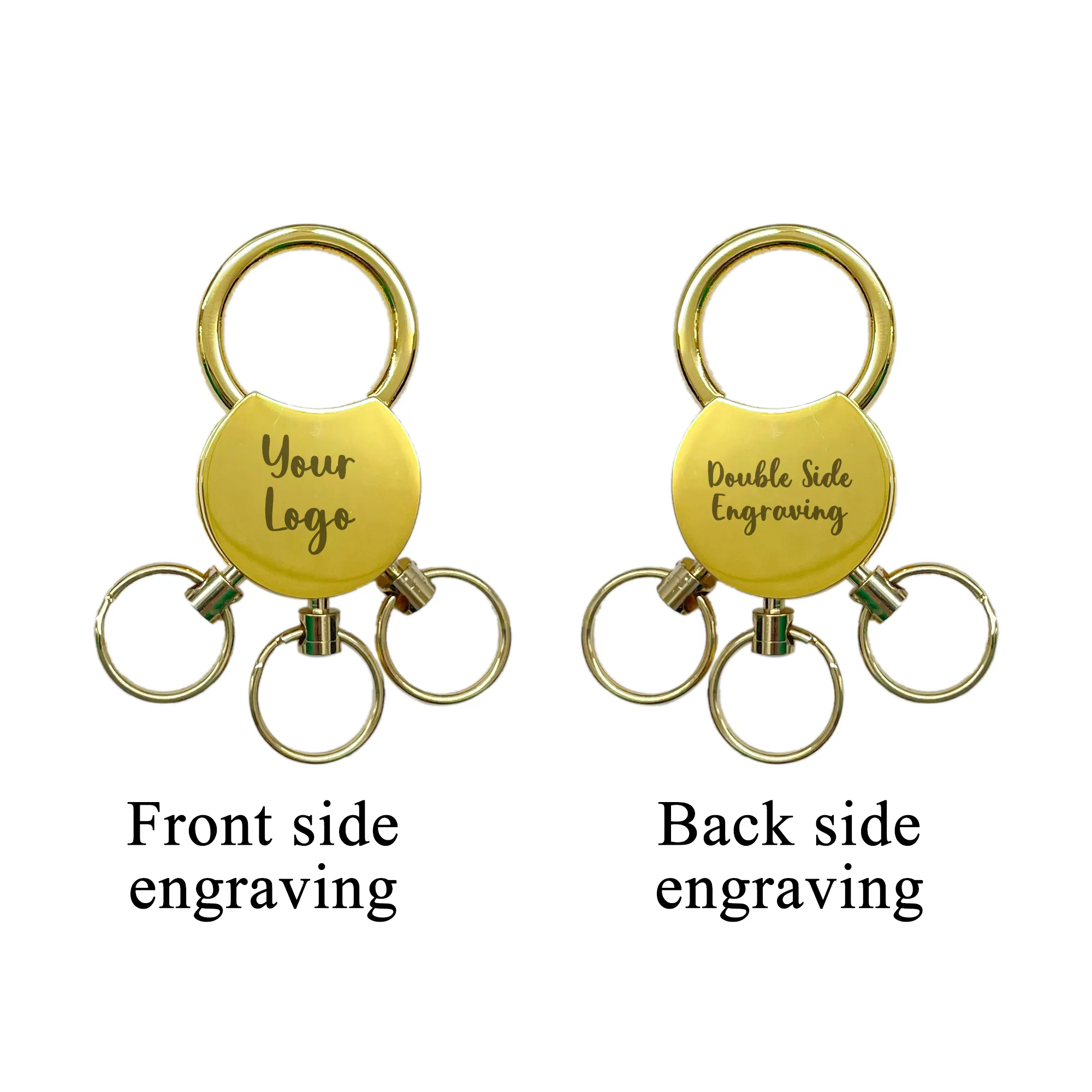 Pull Twist Rings Keychain CH 0302