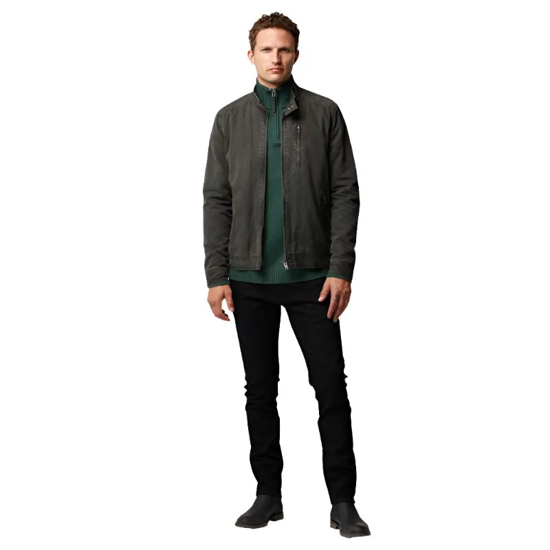 Rodd & Gunn Merrick Bay Mens 1/4 Zip Jumper  - Forest