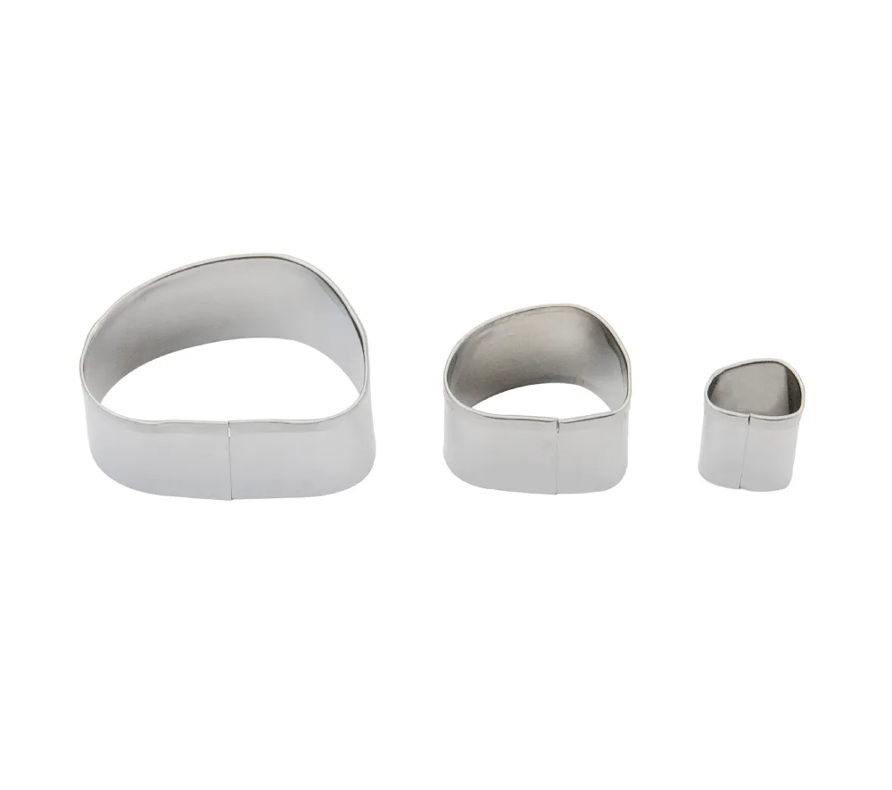 Sculpey Tools™ Cutters: Irregular Oval, 3 pc