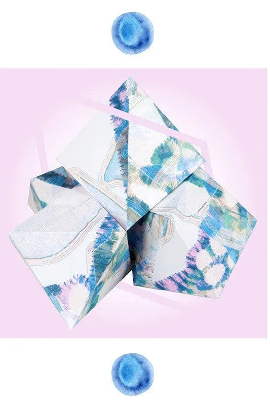 Silk scarf Ivy Leaf