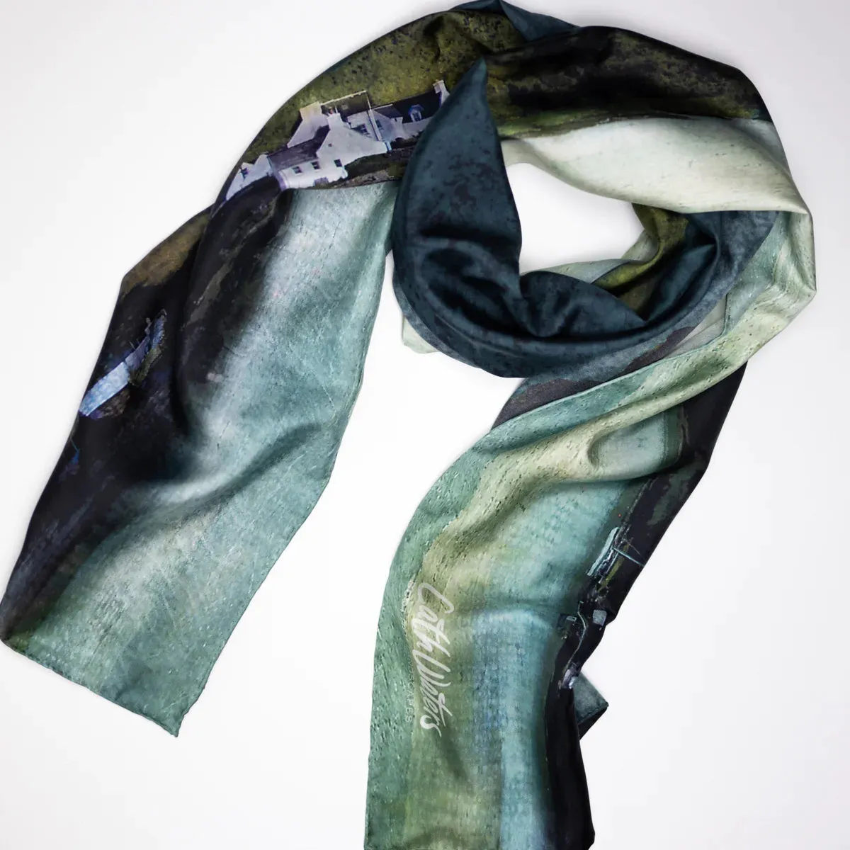 Silk scarf - Plockton