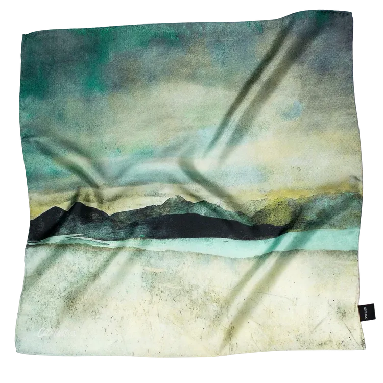 Silk Scarf Skye from the Bealach Na Ba Applecross