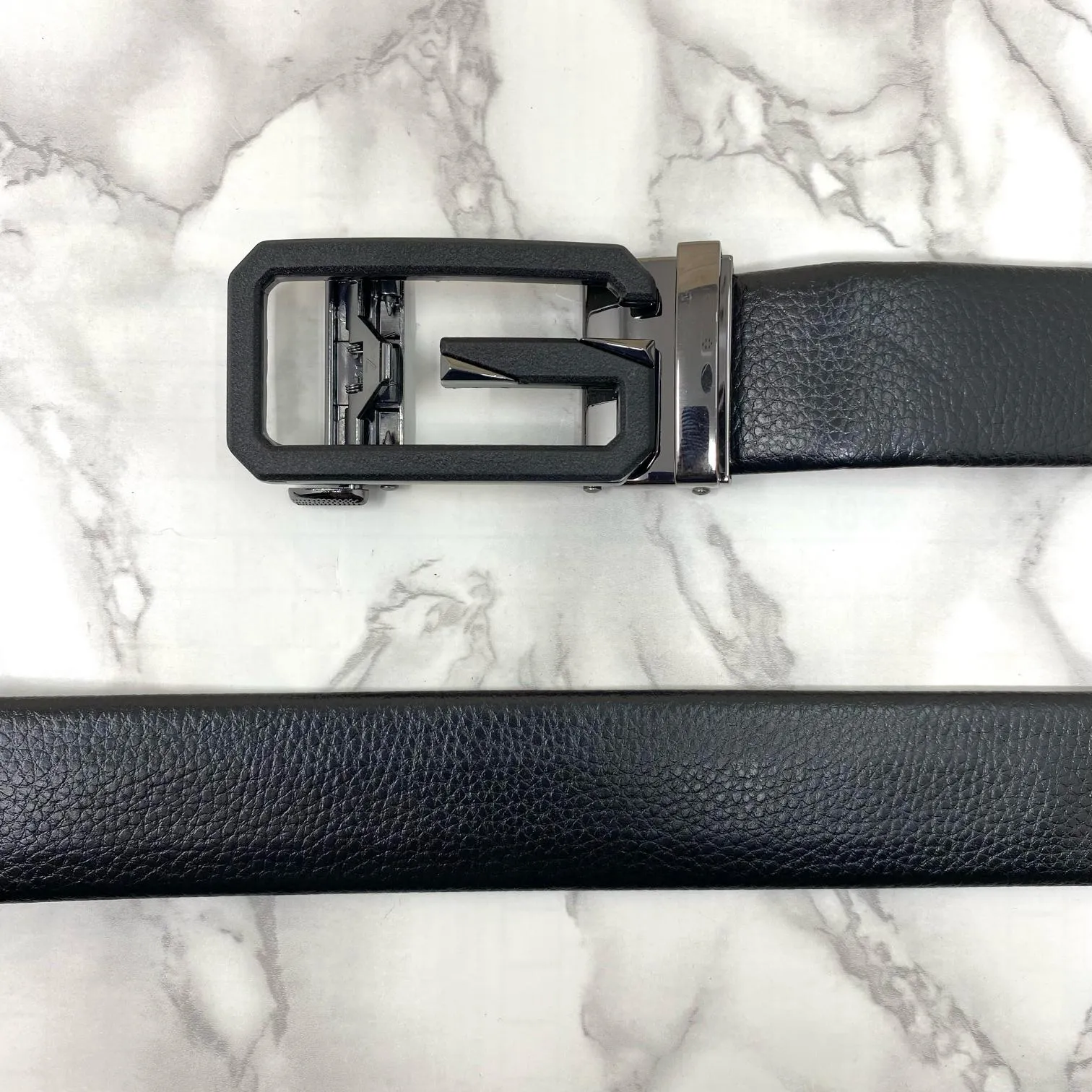 Single G Shape Fashionable Formal Belt For Men-JonasParamount