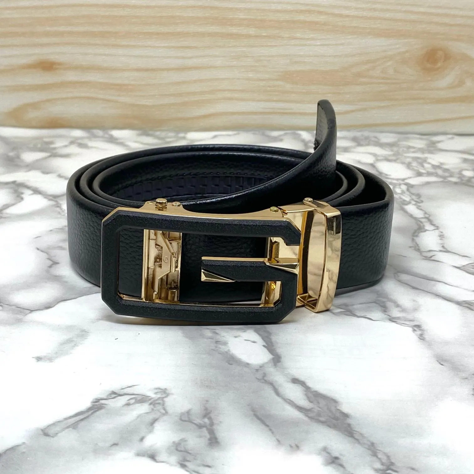 Single G Shape Fashionable Formal Belt For Men-JonasParamount