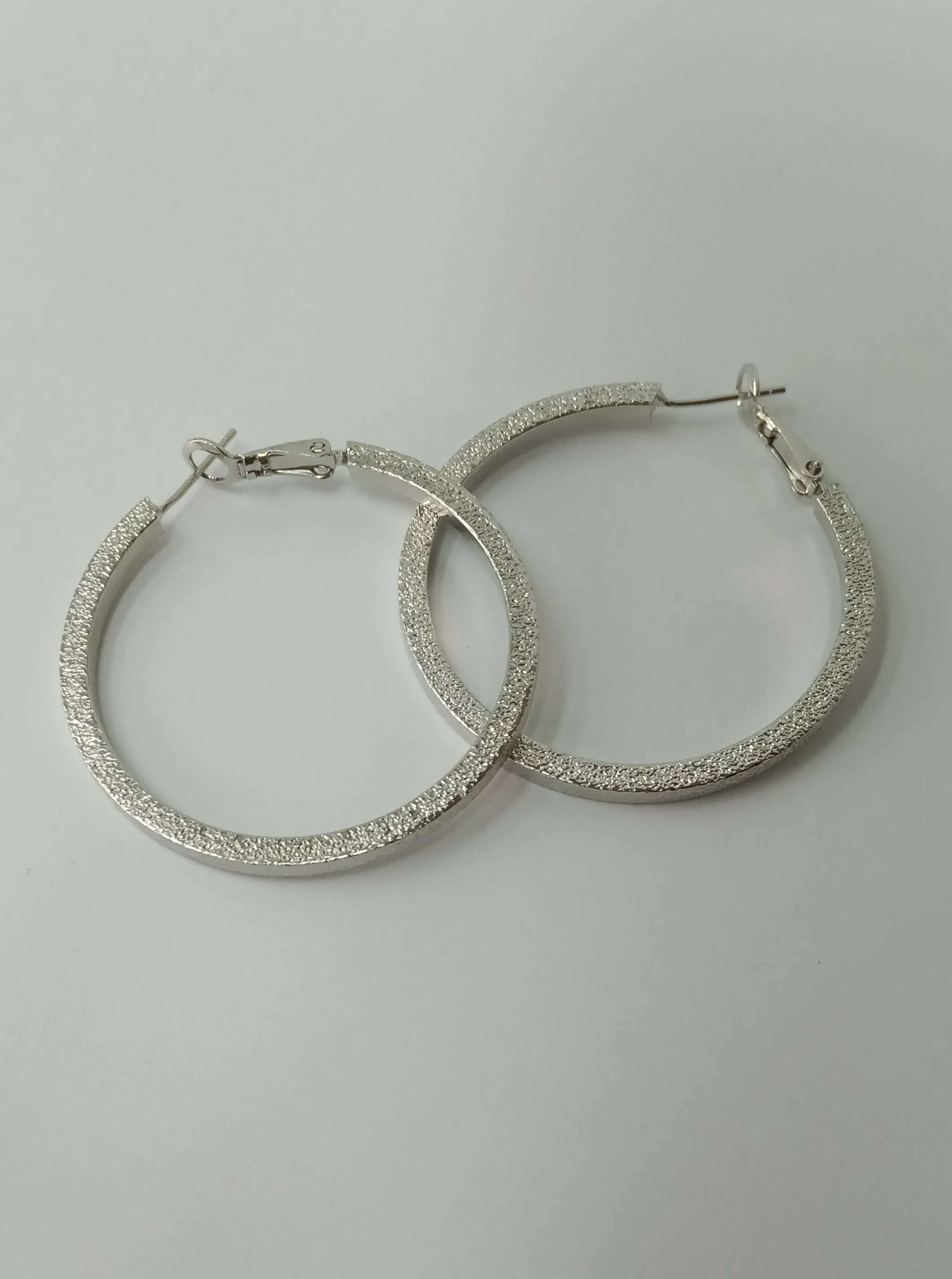 Stellar Circle Hoop Earrings