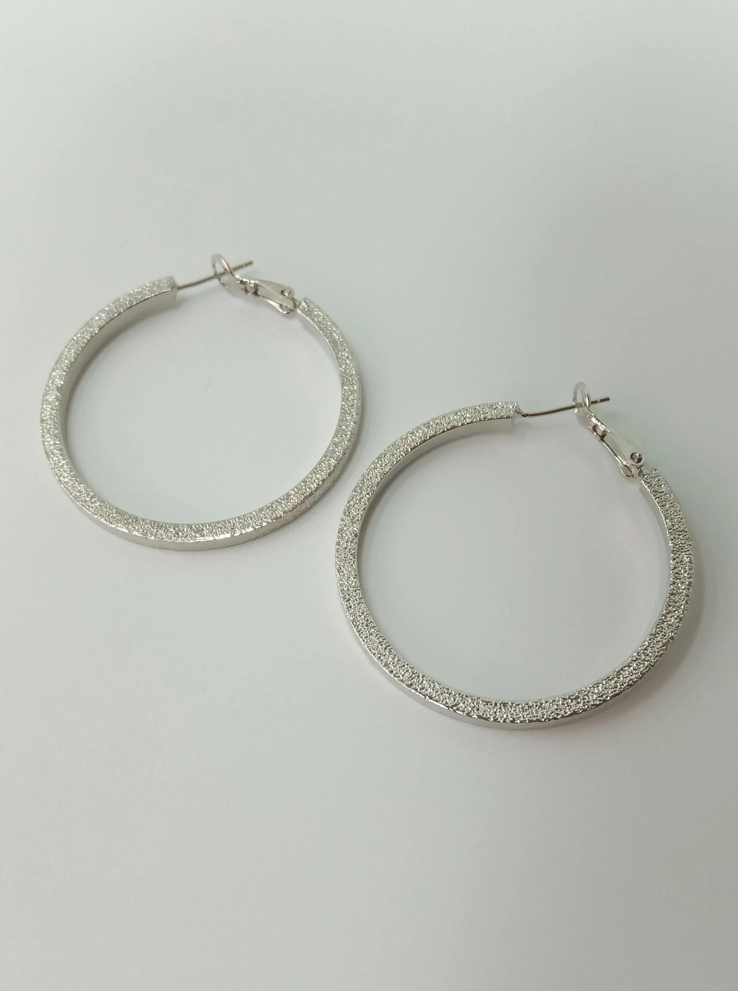 Stellar Circle Hoop Earrings