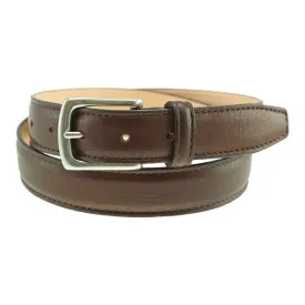 T.B. Phleps Torrence Chestnut Deerskin Leather Men’s Dress Belt