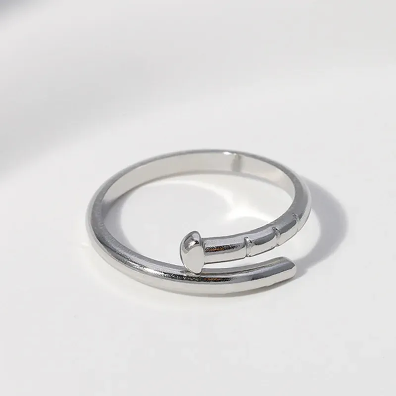 TEEK - Gold or Silver Color Minimalist Ring