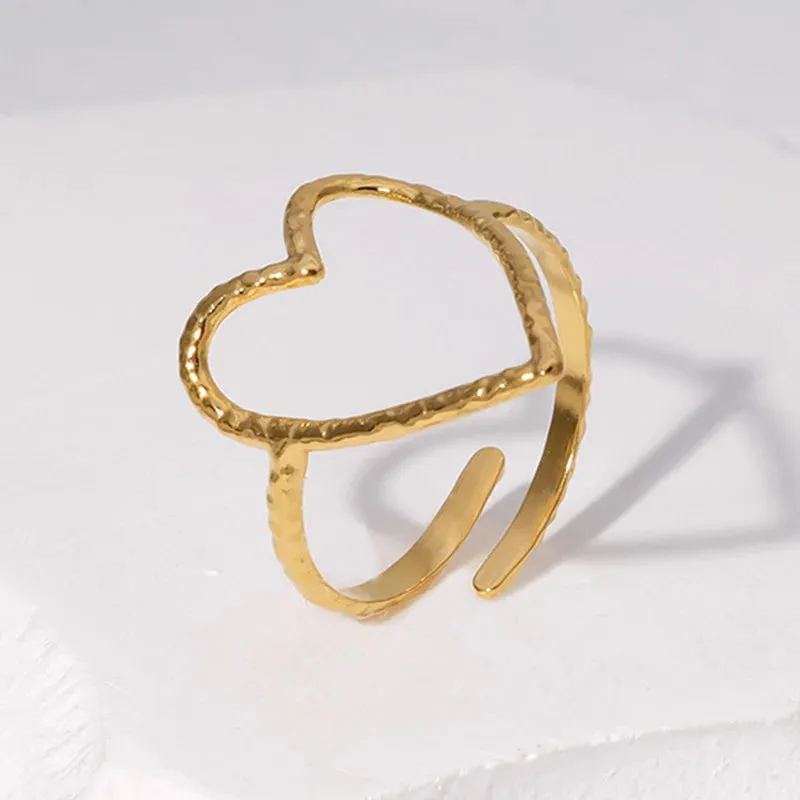 TEEK - Gold or Silver Color Minimalist Ring