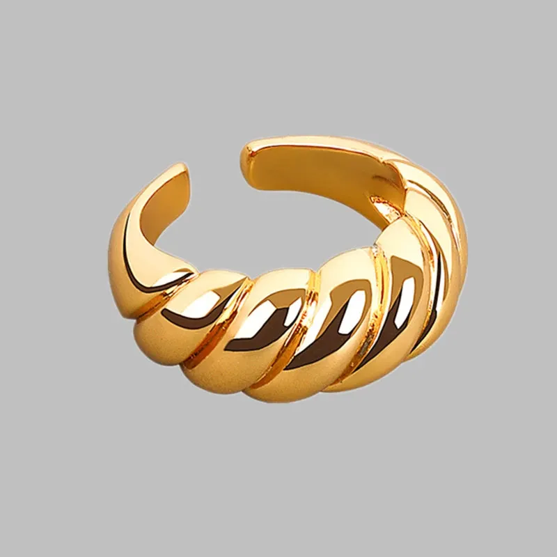 TEEK - Gold or Silver Color Minimalist Ring