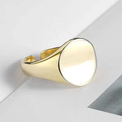 TEEK - Gold or Silver Color Minimalist Ring