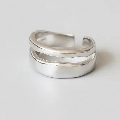 TEEK - Gold or Silver Color Minimalist Ring