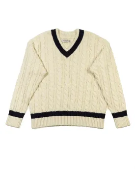 Tilden Knit Sweater - Milk