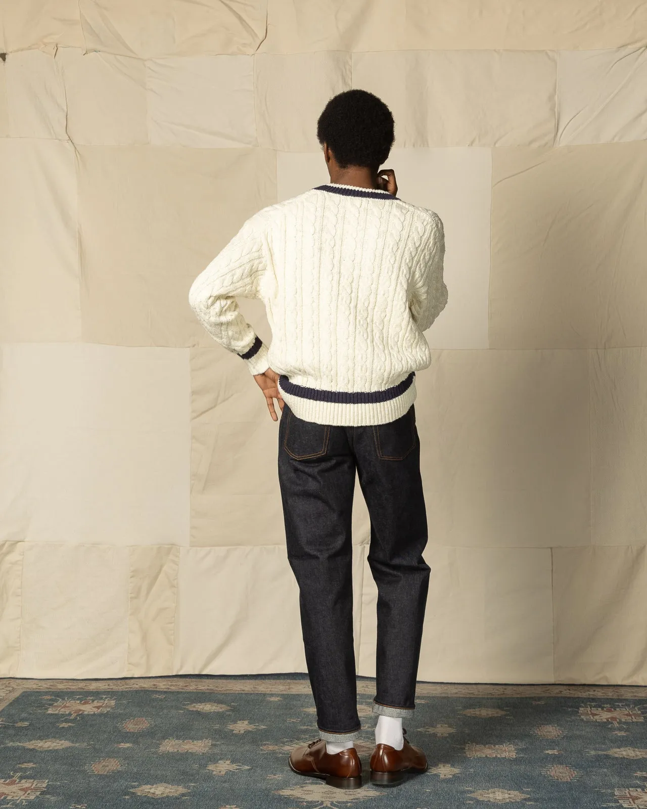 Tilden Knit Sweater - Milk