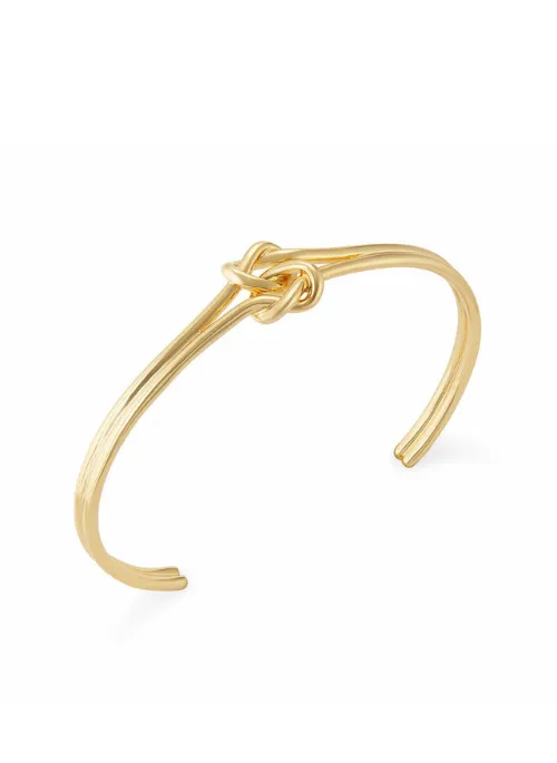 Two Knot Cuff Bracelet