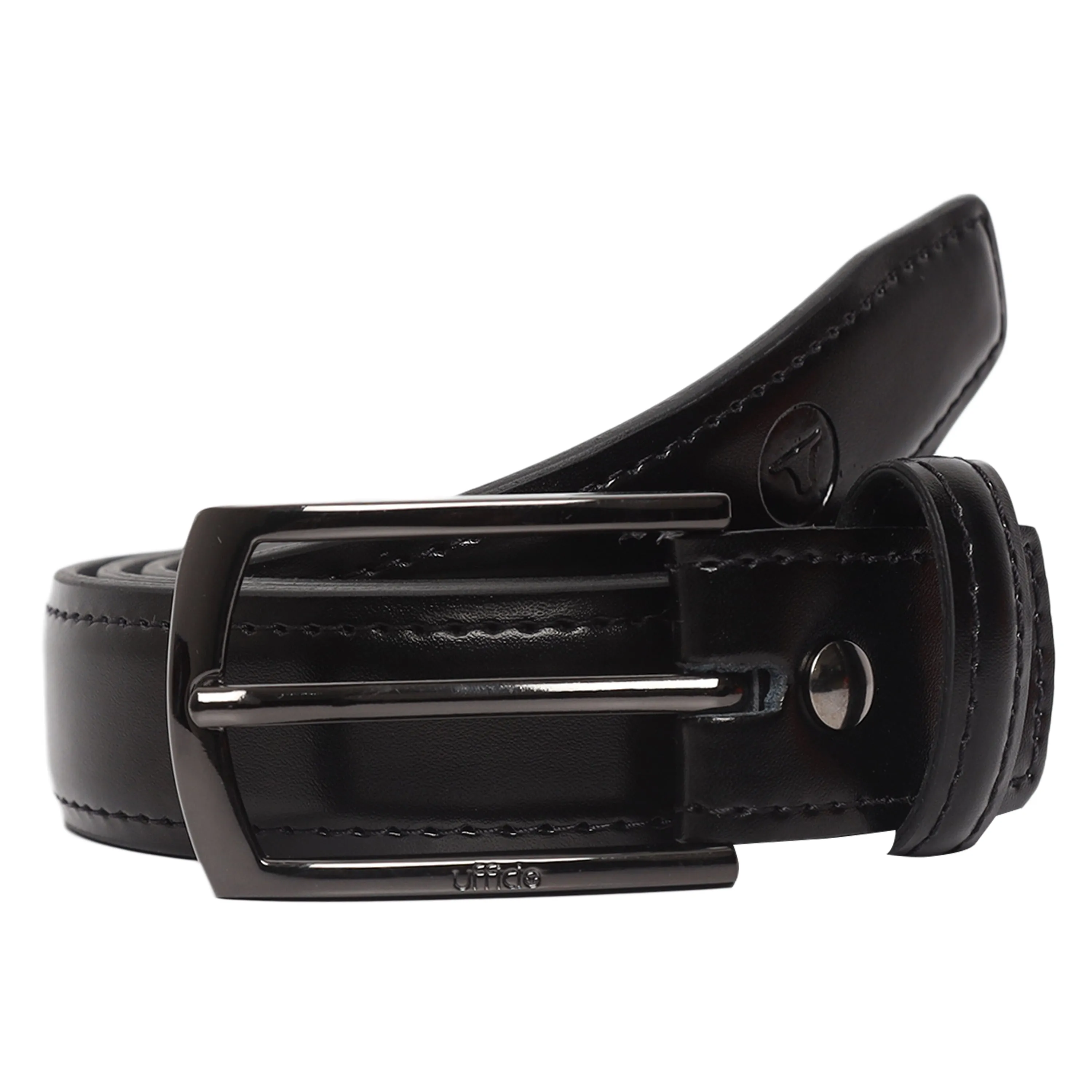 Ufficio Men's Glossy Leather Belt (Casual) UFF2201/02B