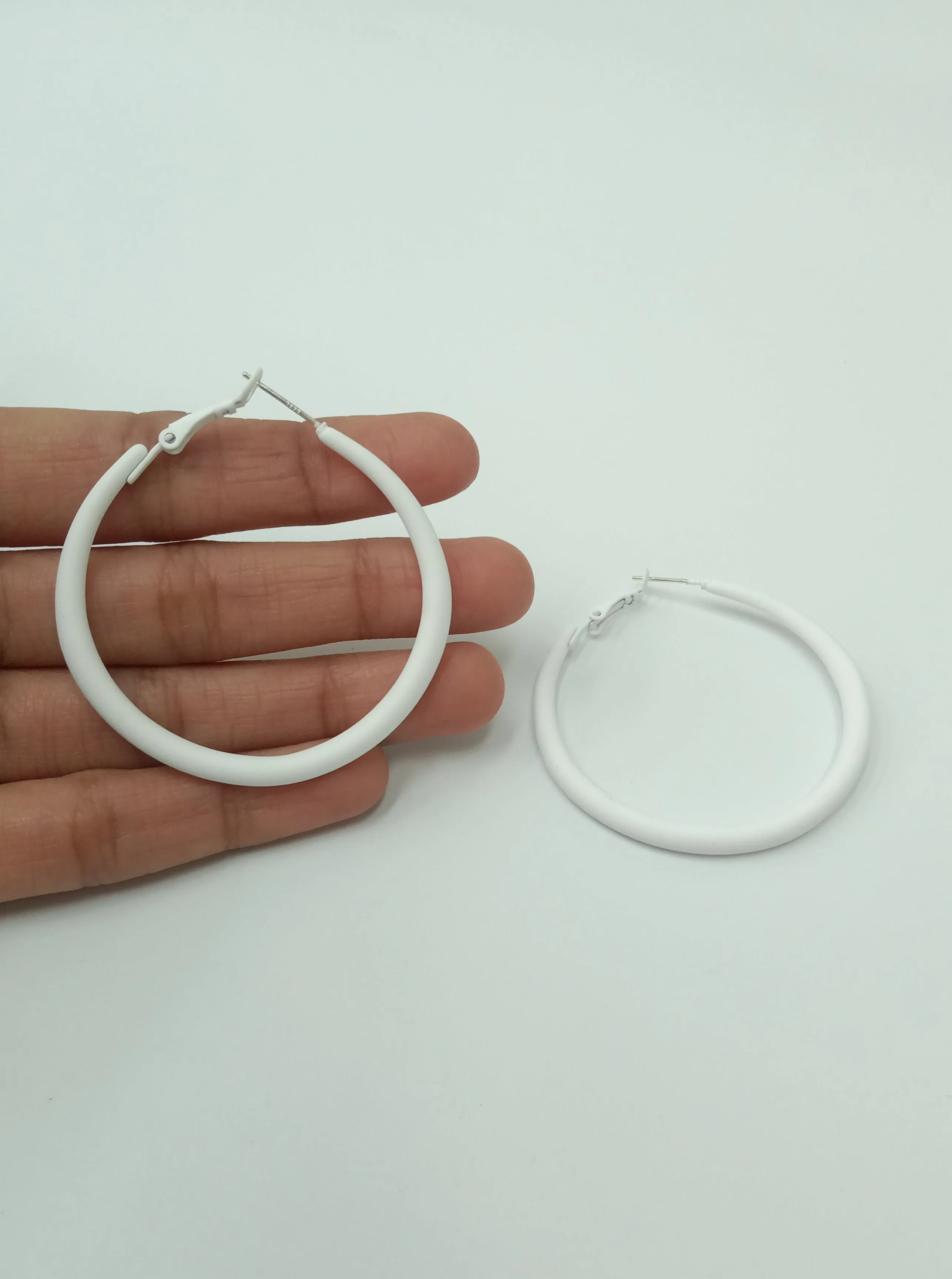 Vanilla Hoop Earrings