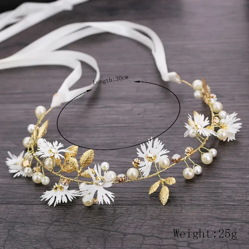 Vintage Wedding Flower Girl Crowns